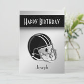 サッカーバースデーパーティーの招待状 招待状 (スタンド正面)