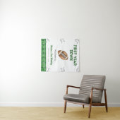 サッカーバースデーパーティーウェルカムサイン タペストリー (インサイチュ(横))