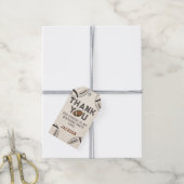 サッカーバースデーパーティーサンキューギフトラベル ギフトタグ (より糸付き)