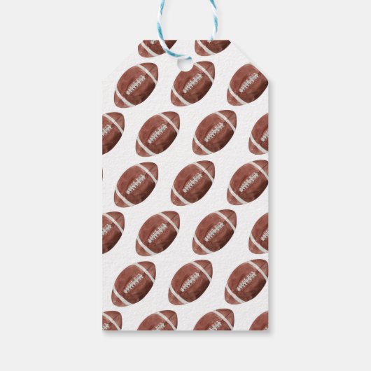 サッカーバースデーパーティーサンキューユユーラベル ギフトタグ (裏面)