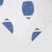 サッカーバースデーパーティーブルーホワイト 薄葉紙 (詳細)