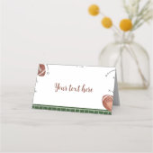 サッカーバースデーパーティー座席表 プレイスカード (正面)