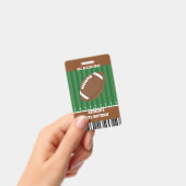 サッカーバースデーパーティーVIPパス バッジ (手持ち)