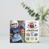 サッカーバースデー少年 ポストカード (スタンド正面)