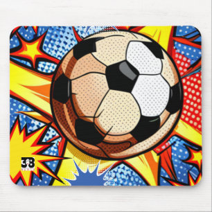 サッカーバースト マウスパッド