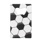 サッカーパターン クレジットカード栓抜き (裏面)