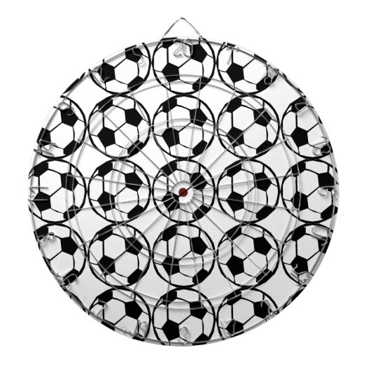サッカーパターン ダーツボード (正面)