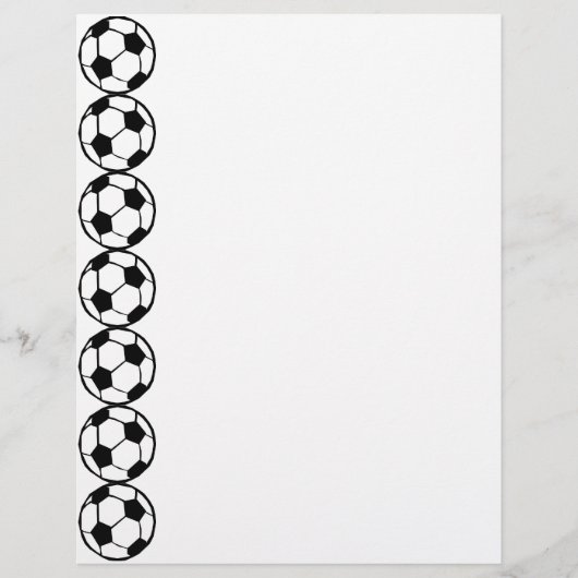 サッカーパターン チラシ (正面)