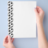 サッカーパターン チラシ (手)