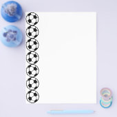 サッカーパターン チラシ (シングル)