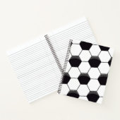 サッカーパターン ノートブック (内部)