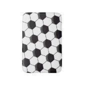サッカーパターン バスマット (正面縦)