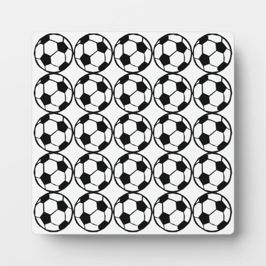 サッカーパターン フォトプラーク (正面)