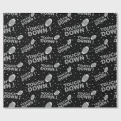 サッカーパターン ラッピングペーパー (フラット)