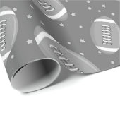 サッカーパターン ラッピングペーパー (ロールコーナー)