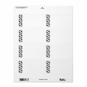 サッカーパターン ラベル (フルシート)