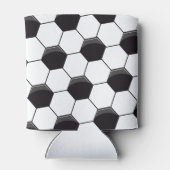 サッカーパターン 缶クーラー (裏面)