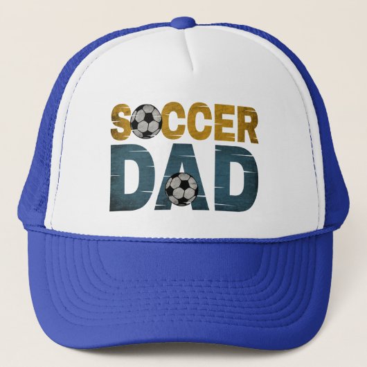 サッカーパパのトラック帽 キャップ (正面)
