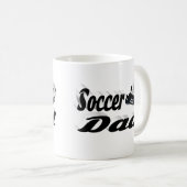 サッカーパパの父の日 コーヒーマグカップ (正面右)