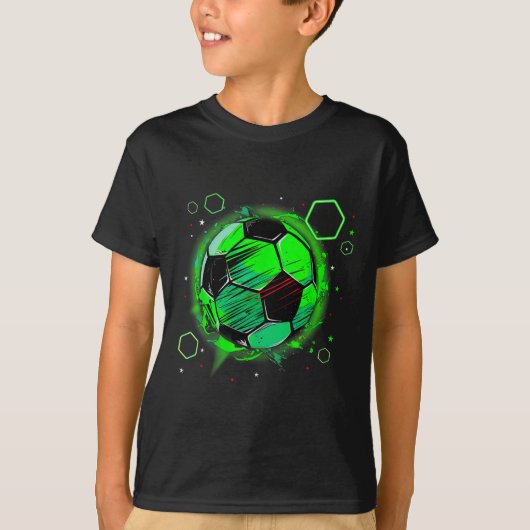サッカーパパは普通のパパと似ているがかなりクール Tシャツ (正面)