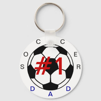 サッカーパパキーチェーン キーホルダー