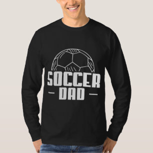 サッカーパパサッカー選手コーチ Tシャツ