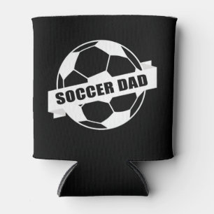 サッカーパパファミリーチームプレーヤースポーツ愛好家 缶クーラー