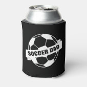 サッカーパパファミリーチームプレーヤースポーツ愛好家 缶クーラー (缶裏面)