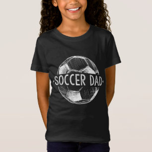 サッカーパパファミリーマッチングチームプレーヤーギフトスポーツ Tシャツ