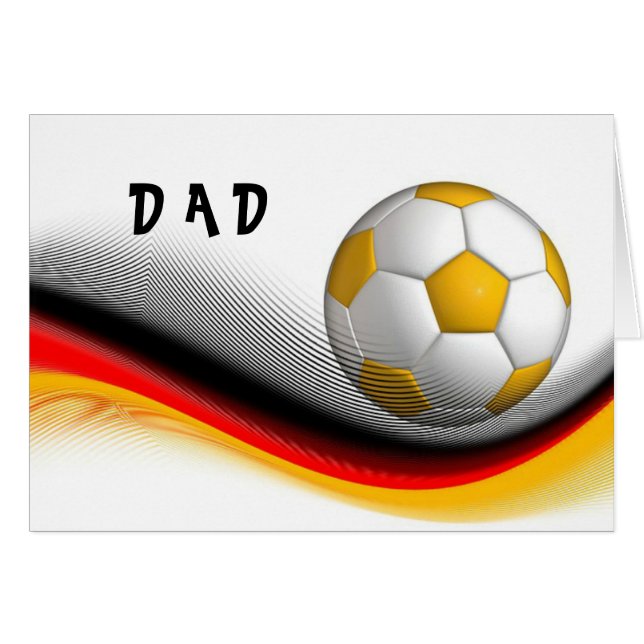 サッカーパパ (正面横)