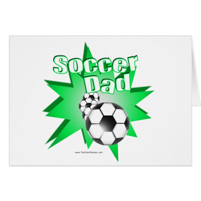 サッカーパパ (正面横)