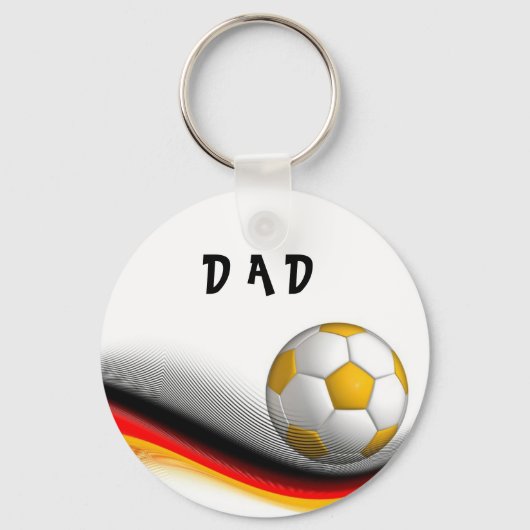 サッカーパパ キーホルダー (正面)