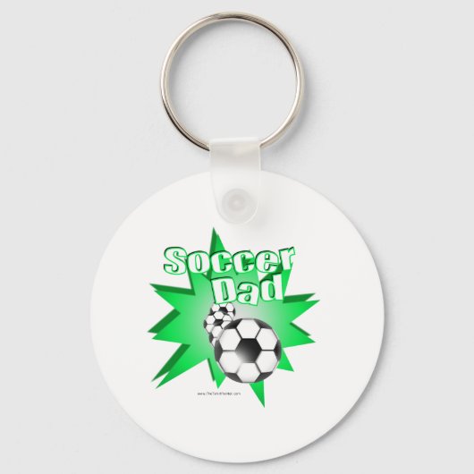サッカーパパ キーホルダー (正面)
