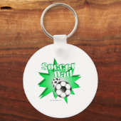 サッカーパパ キーホルダー (正面)