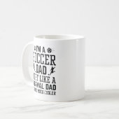サッカーパパ コーヒーマグカップ (正面左)