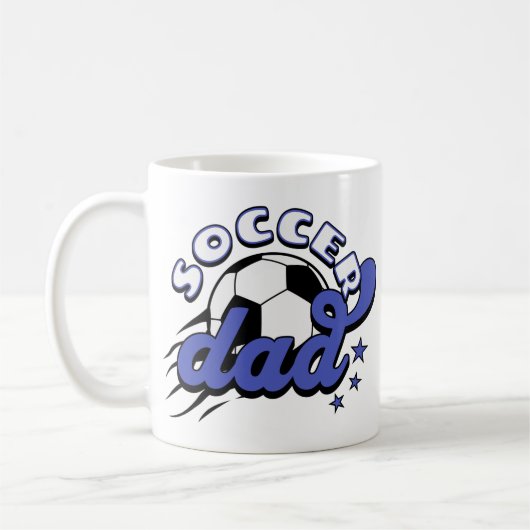 サッカーパパ コーヒーマグカップ (左)