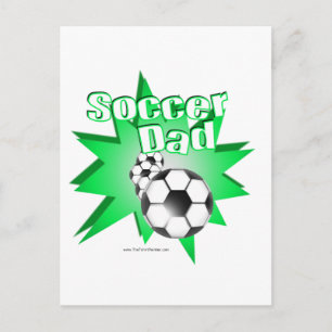 サッカーパパ ポストカード
