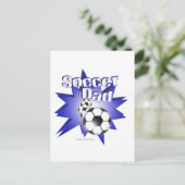 サッカーパパ ポストカード (スタンド正面)