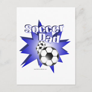 サッカーパパ ポストカード