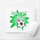 サッカーパパ マウスパッド (マウス)