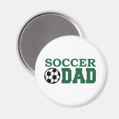 サッカーパパ マグネット (正面/裏面)