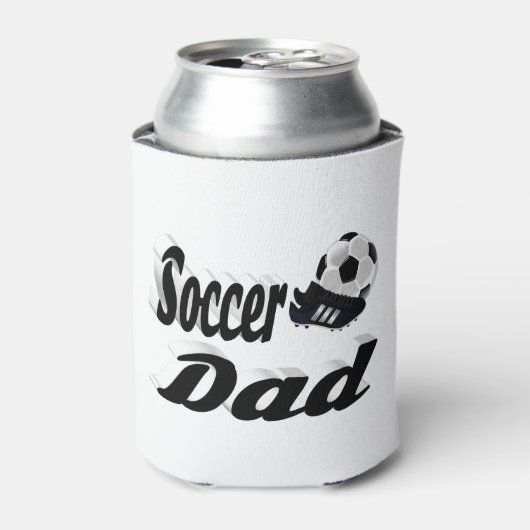 サッカーパパ 缶クーラー (缶正面)