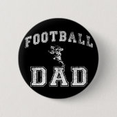 サッカーパパ 缶バッジ (正面)