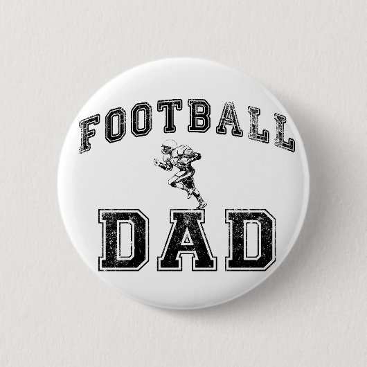 サッカーパパ 缶バッジ (正面)