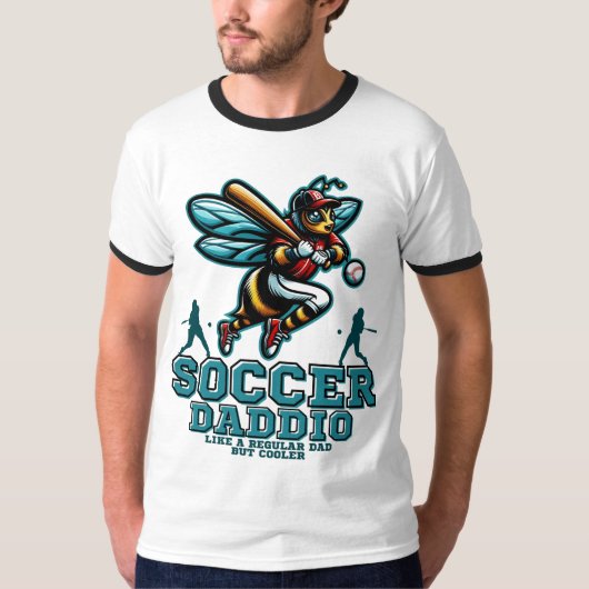 サッカーパパ Tシャツ (正面)