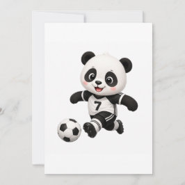 サッカーパンダの招待状 招待状
