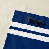 サッカーパーソナライズされたのヘルメットの子供 ビーチタオル (インサイチュ)