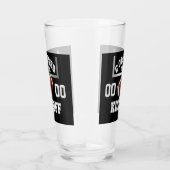 サッカーパーソナライズされたのユーモアをキックオフするまで作曲される タンブラーグラス (右)