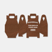 サッカーパーソナライズされたの人気ボックス フェイバーボックス (折り畳みなし)