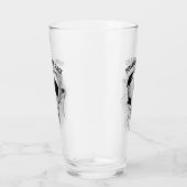 サッカーパーソナライズされたの破れ タンブラーグラス (右)